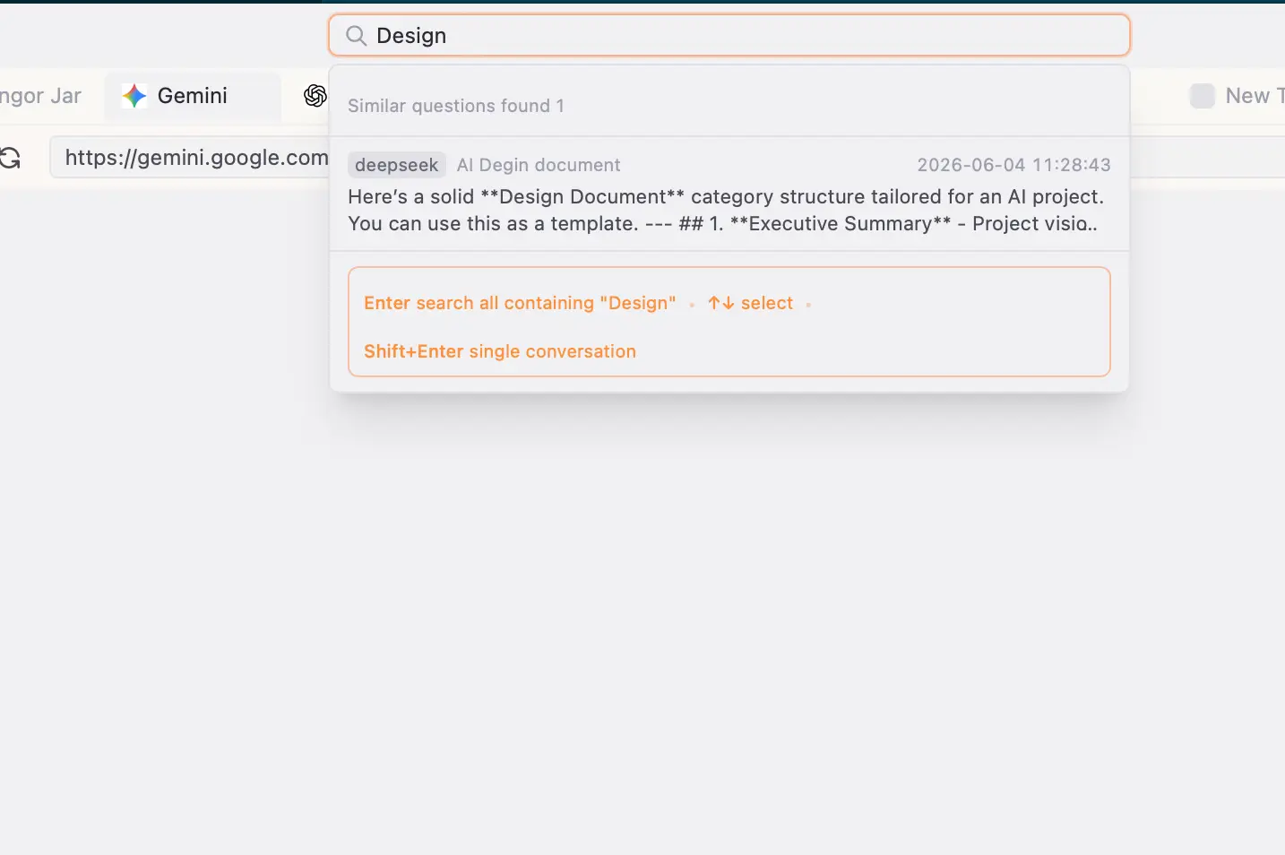 Millisecond local search